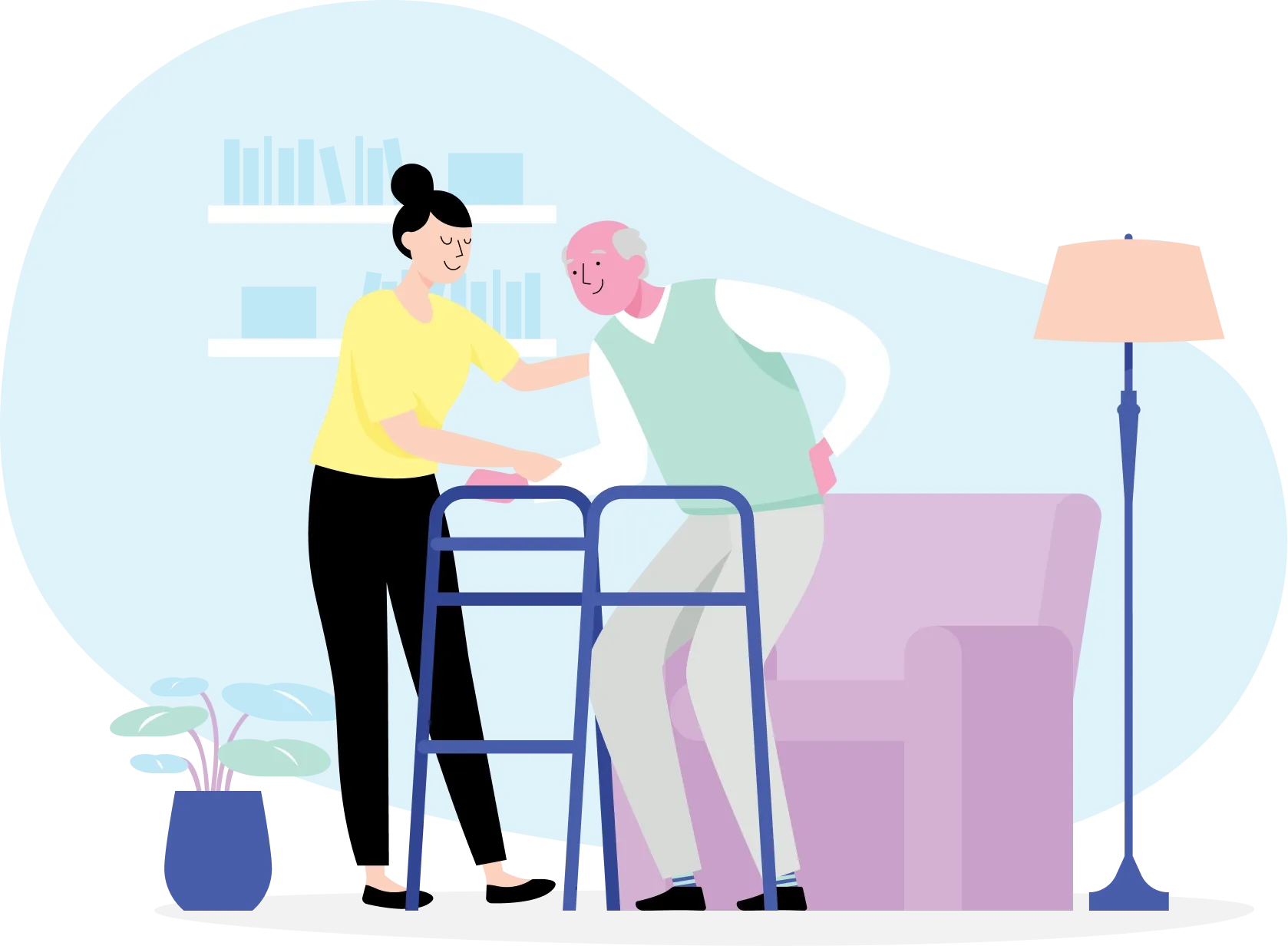 Aunty Grace Assistance [illustration]