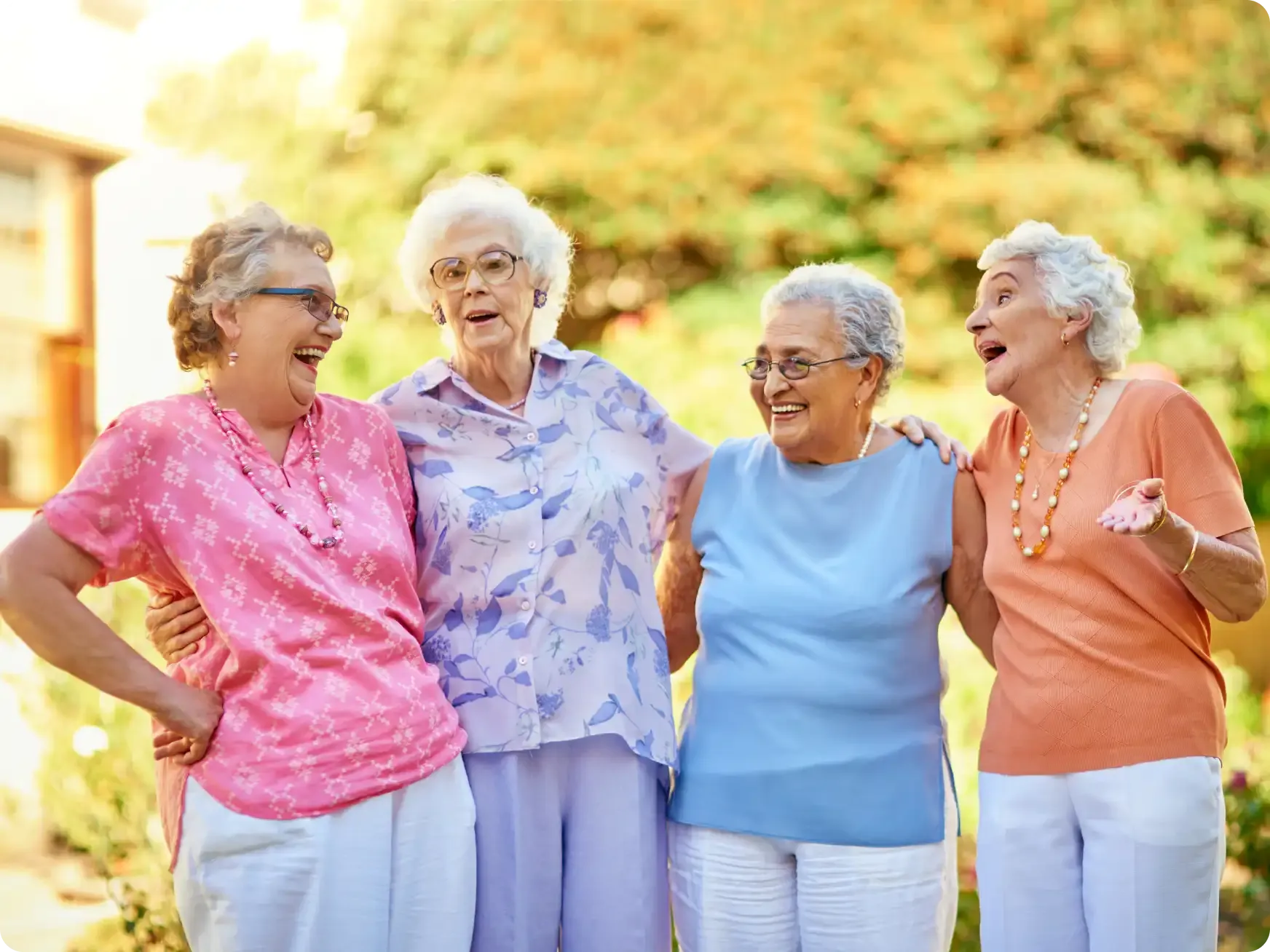 Elderly Women Group Photo [content]
