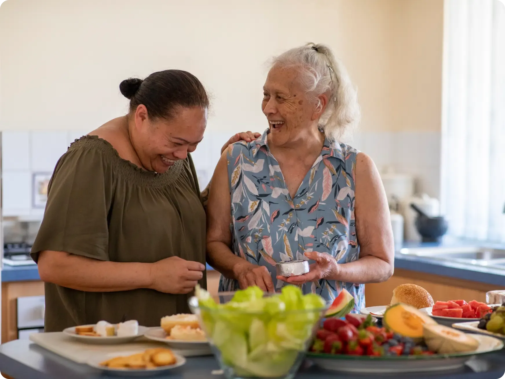 Elderly Women Cooking [content]